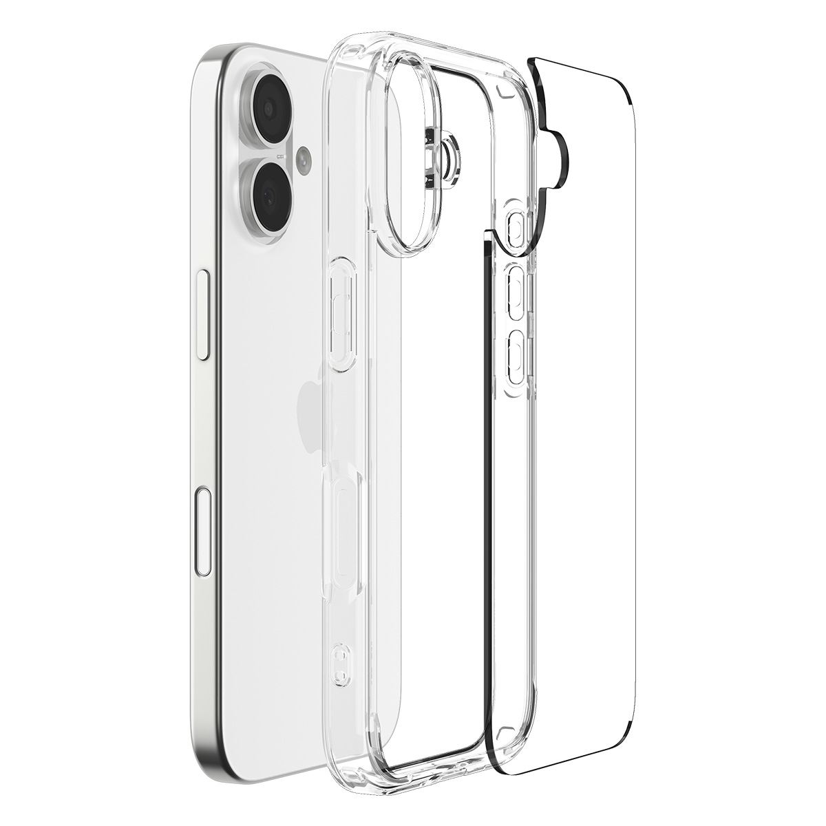 Spigen Ultra Hybrid, crystal clear - iPhone 17 (7)