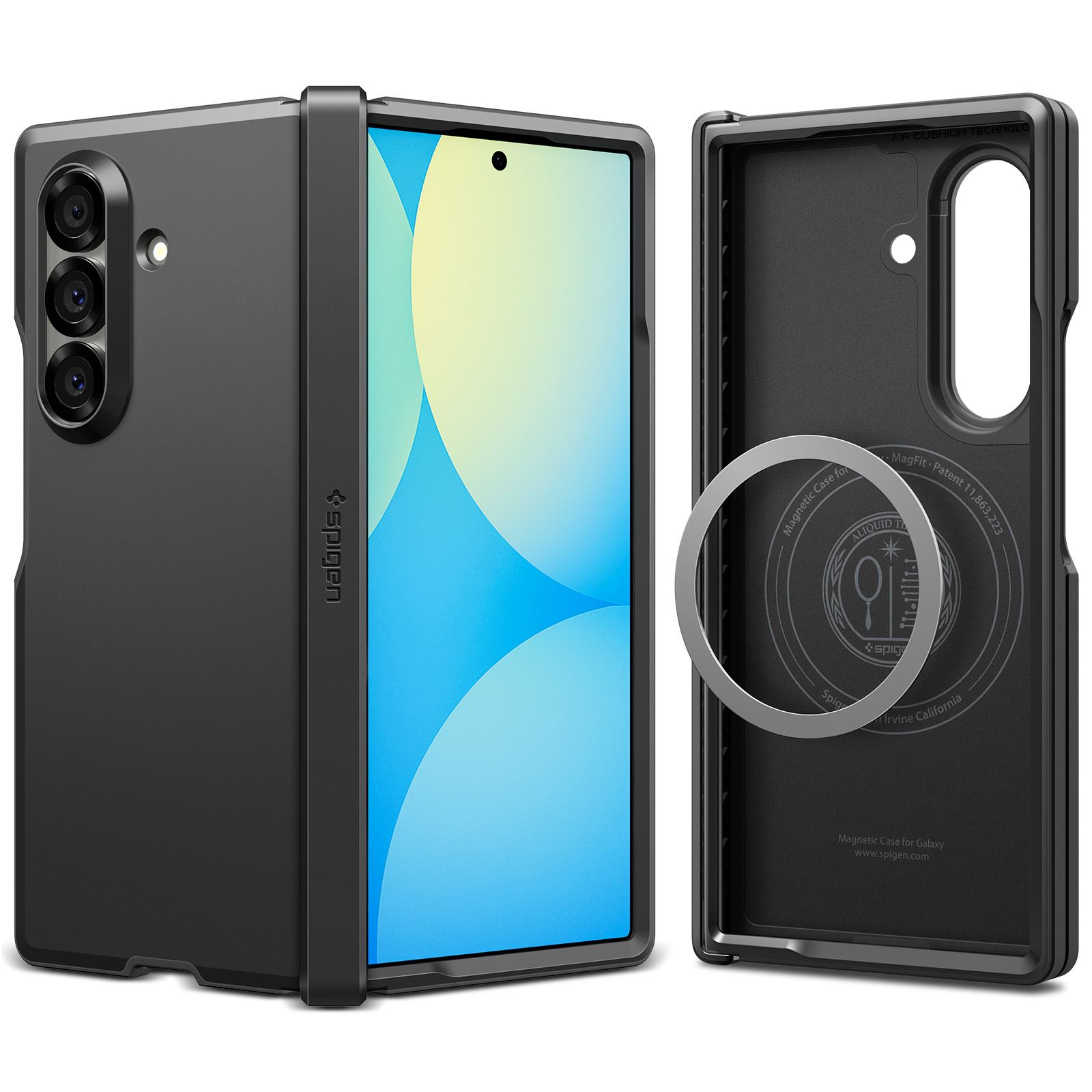 Spigen Tough Armor Pro MagSafe, black - Samsung Galaxy Z Fold7 (8)