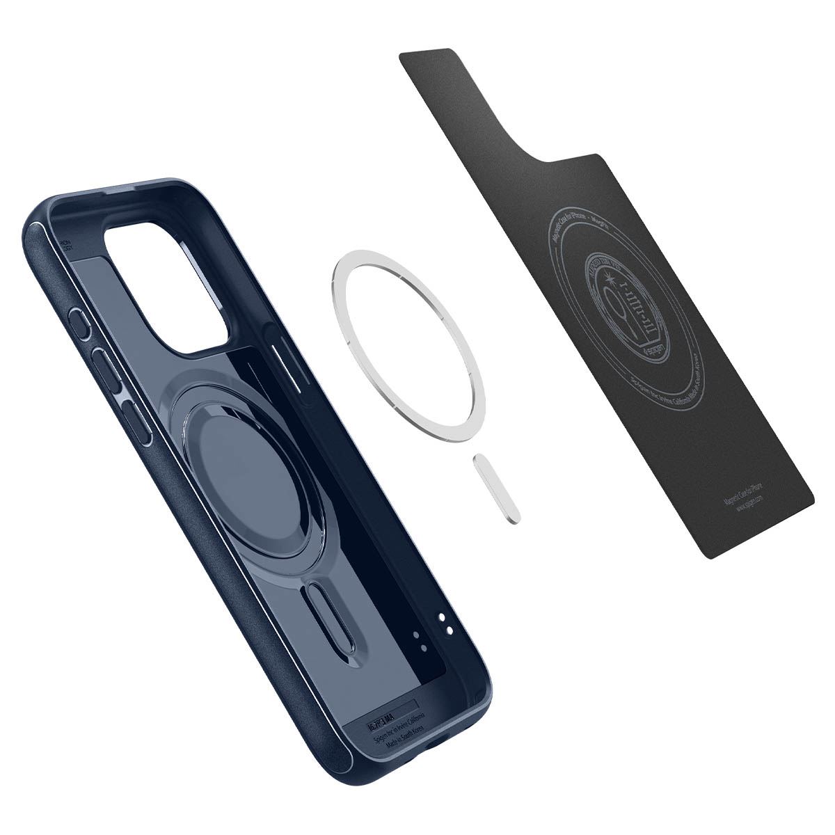 Spigen Mag Armor MagSafe, navy blue - iPhone 15 Pro Max (8)