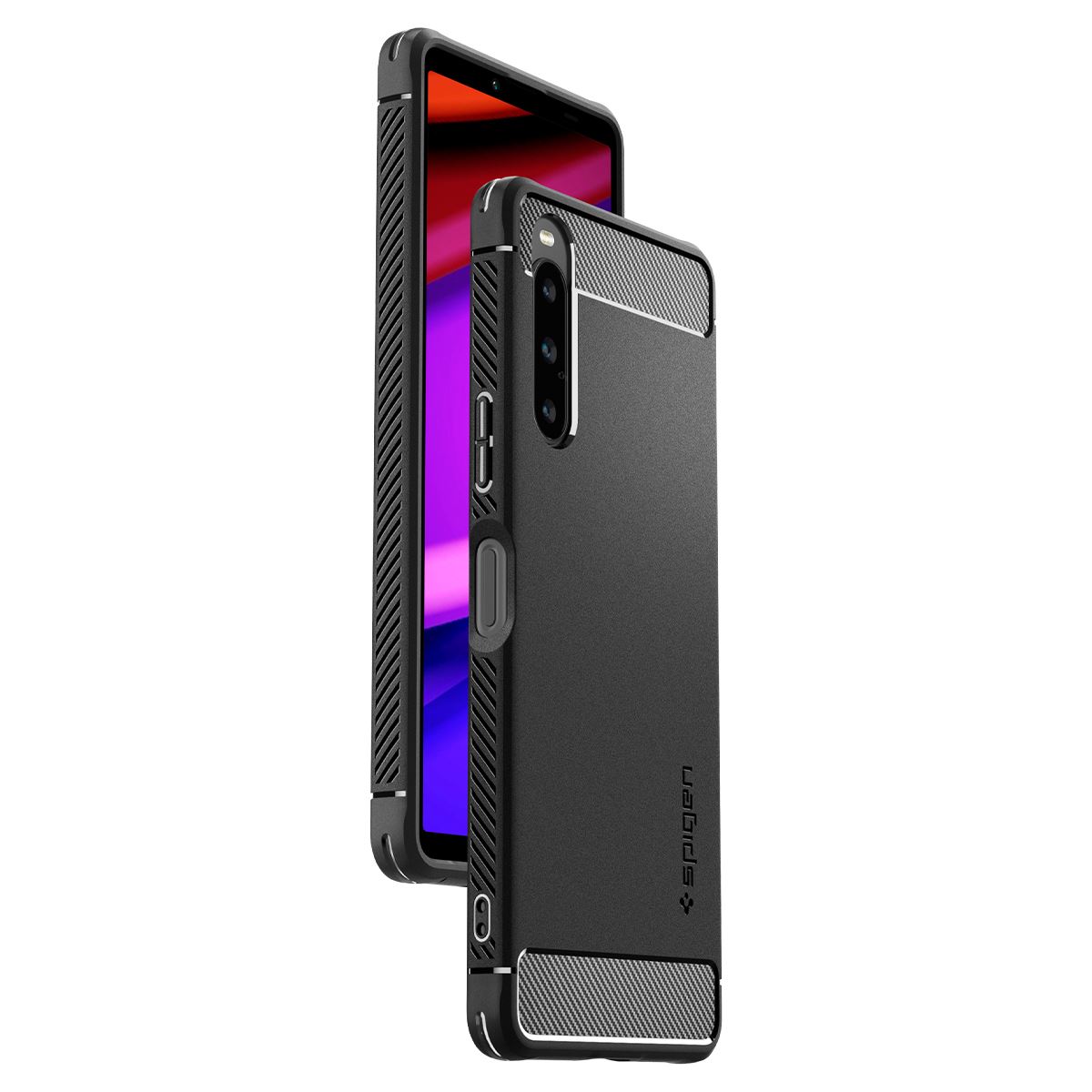 Spigen Rugged Armor, black - Sony Xperia 10 V (10)