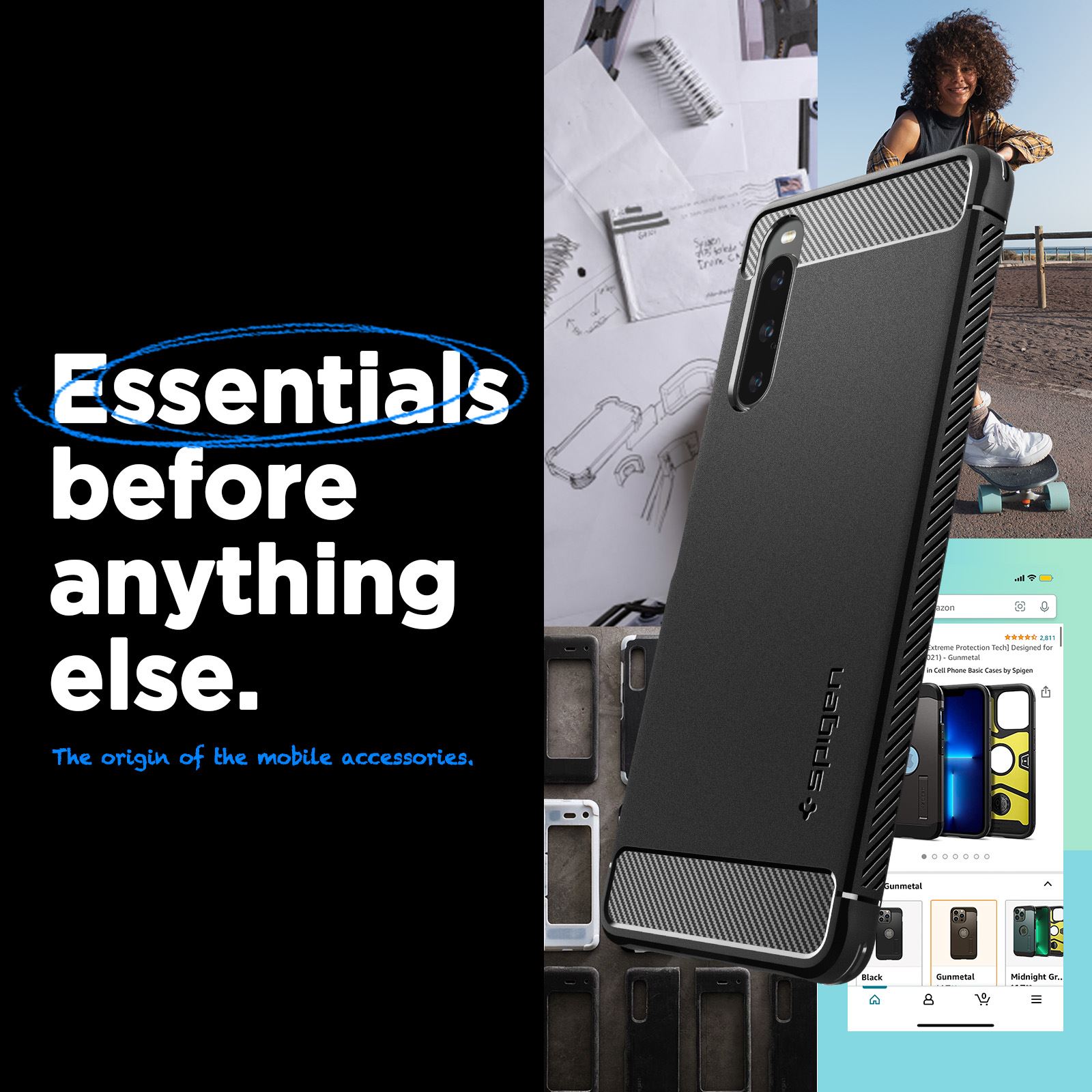 Spigen Rugged Armor, black - Sony Xperia 10 V (13)