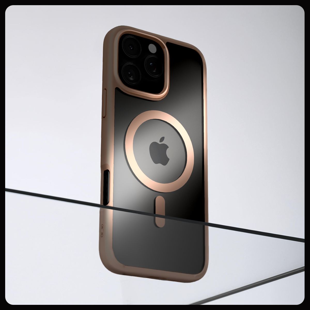 Spigen Ultra Hybrid MagSafe, rose titanium - iPhone 16 Pro Max (8)