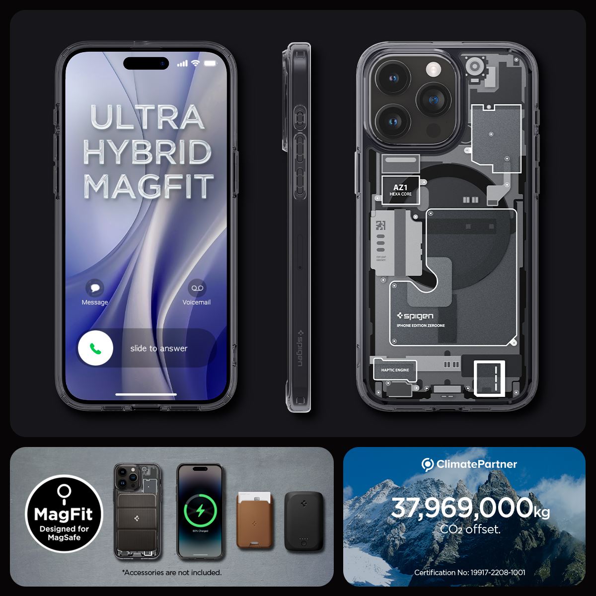 Spigen Ultra Hybrid MagSafe, zero one - iPhone 15 Pro (15)