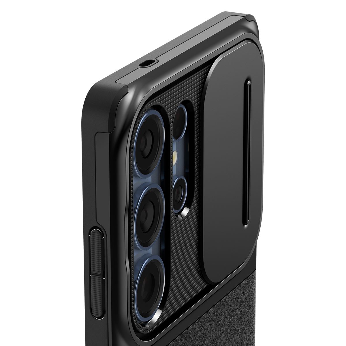 Spigen Optik Armor, black - Samsung Galaxy S25 Ultra (7)