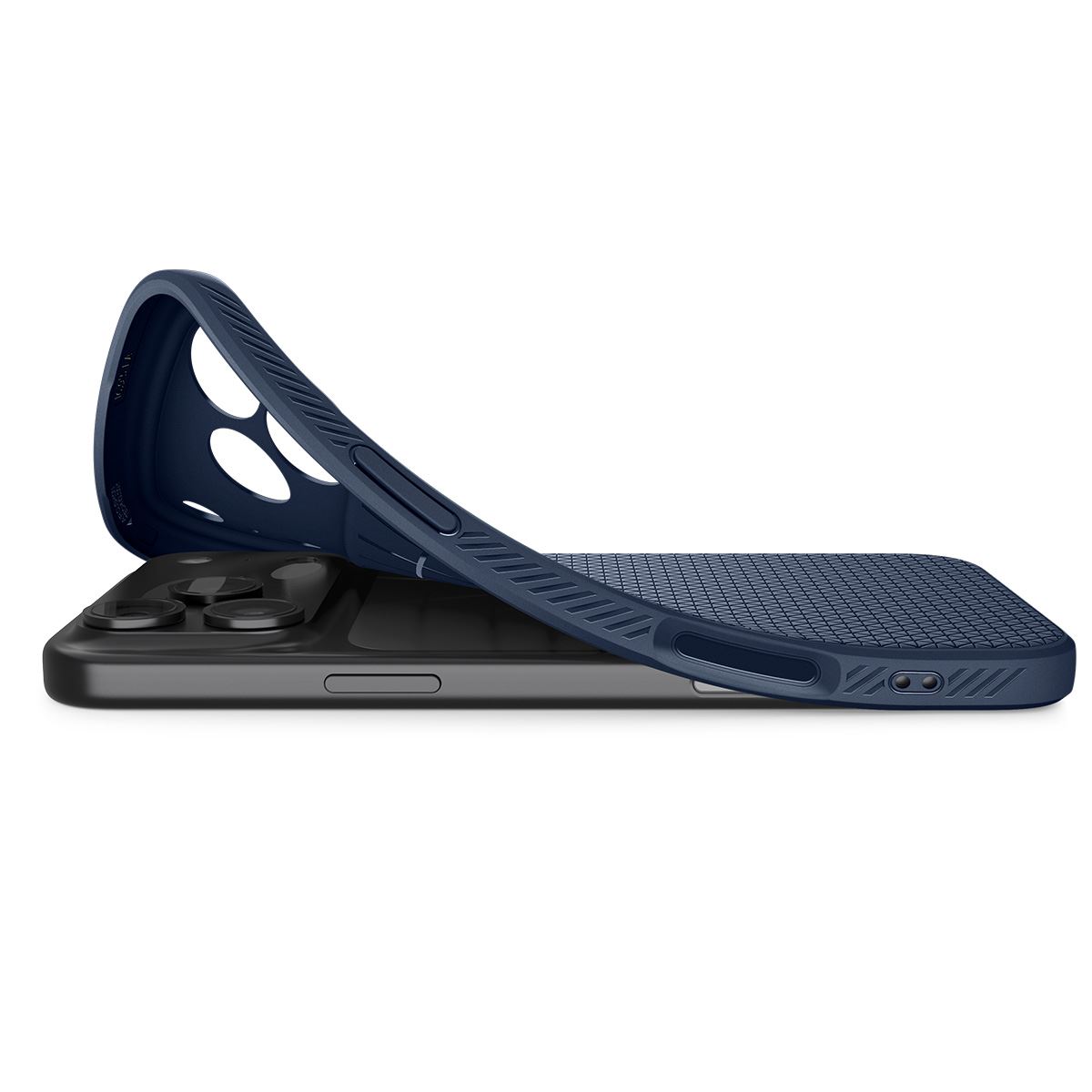 Spigen Liquid Air, navy blue - iPhone 17 Pro (8)