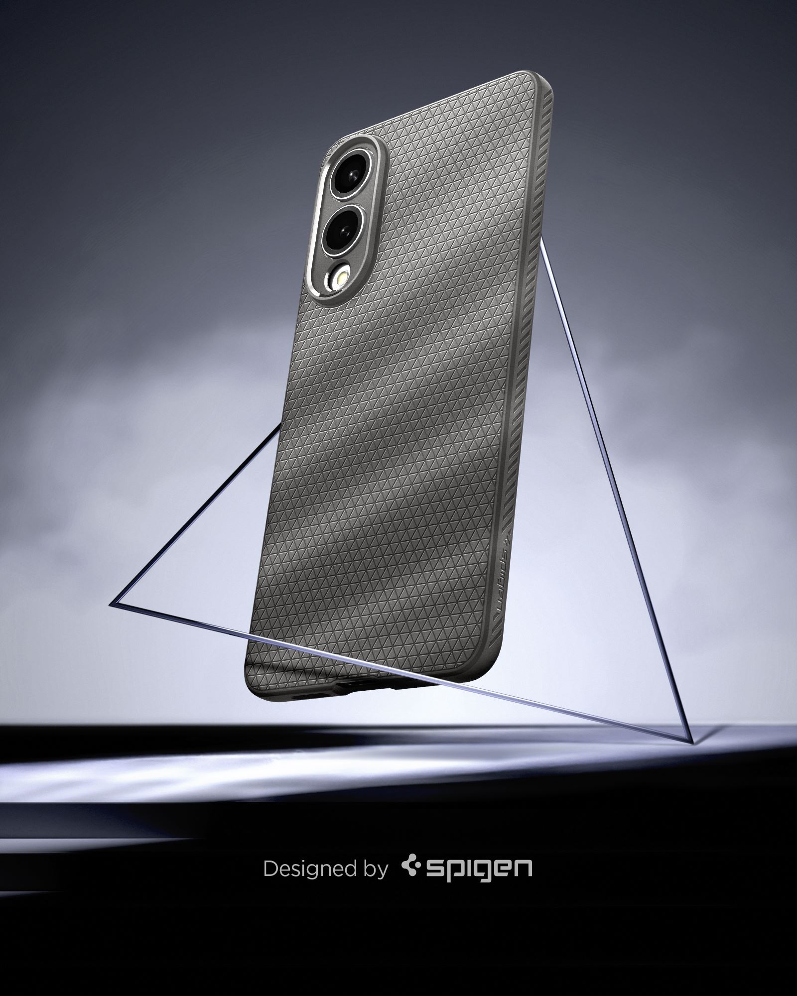Spigen Liquid Air, marble gray - Samsung Galaxy S25 Edge (16)