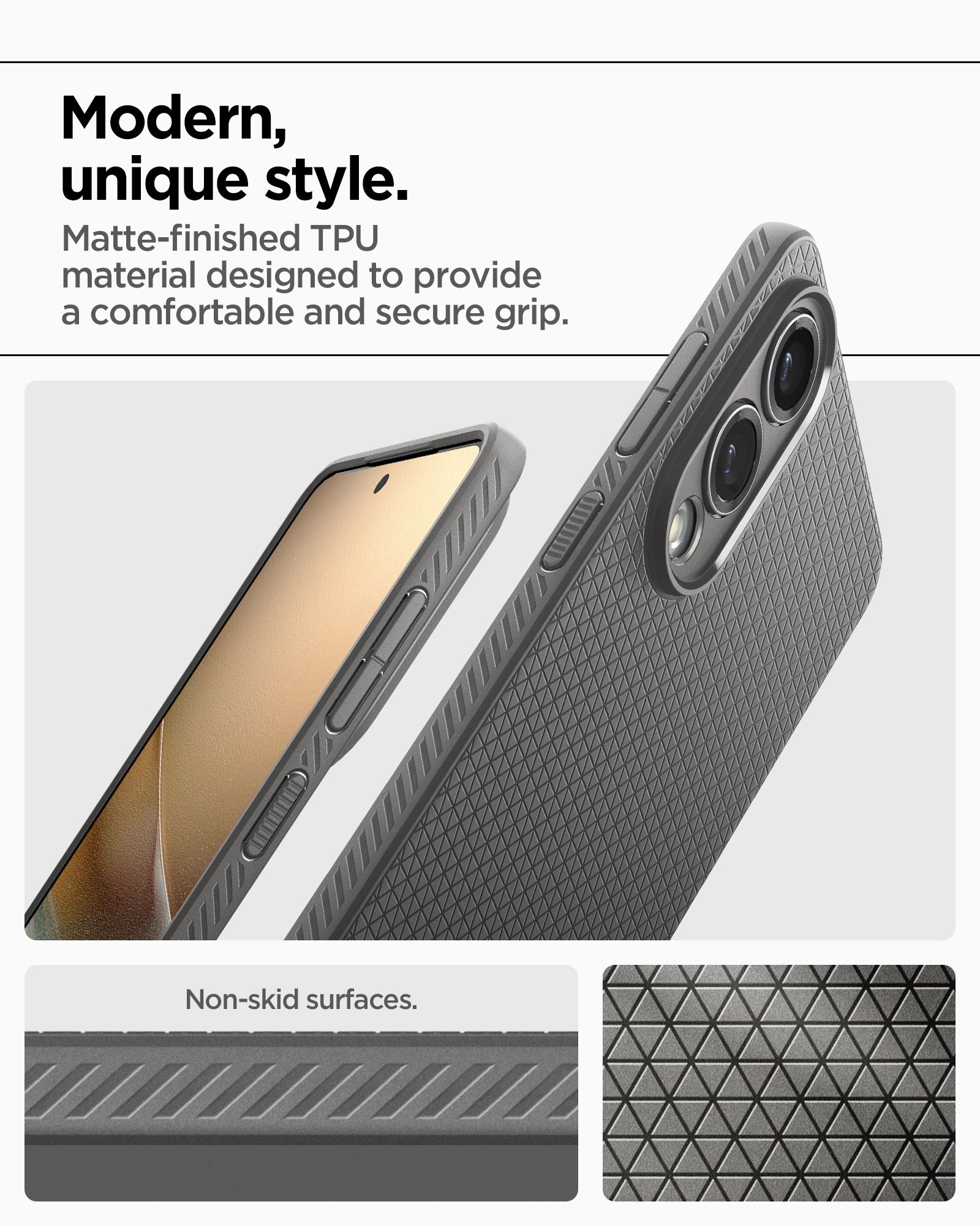 Spigen Liquid Air, marble gray - Samsung Galaxy S25 Edge (17)