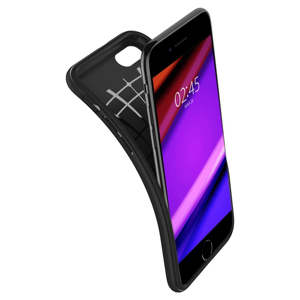 Spigen Rugged Armor, black - iPhone SE (2022/2020) (5)