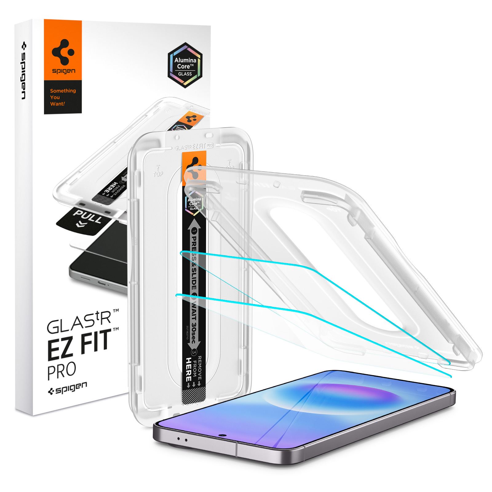 Spigen Glass tR EZ Fit Pro 2 Pack - Samsung Galaxy A57 5G (1)