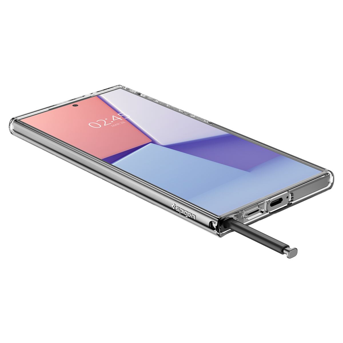 Spigen Liquid Crystal, crystal clear - Samsung Galaxy S24 Ultra (11)
