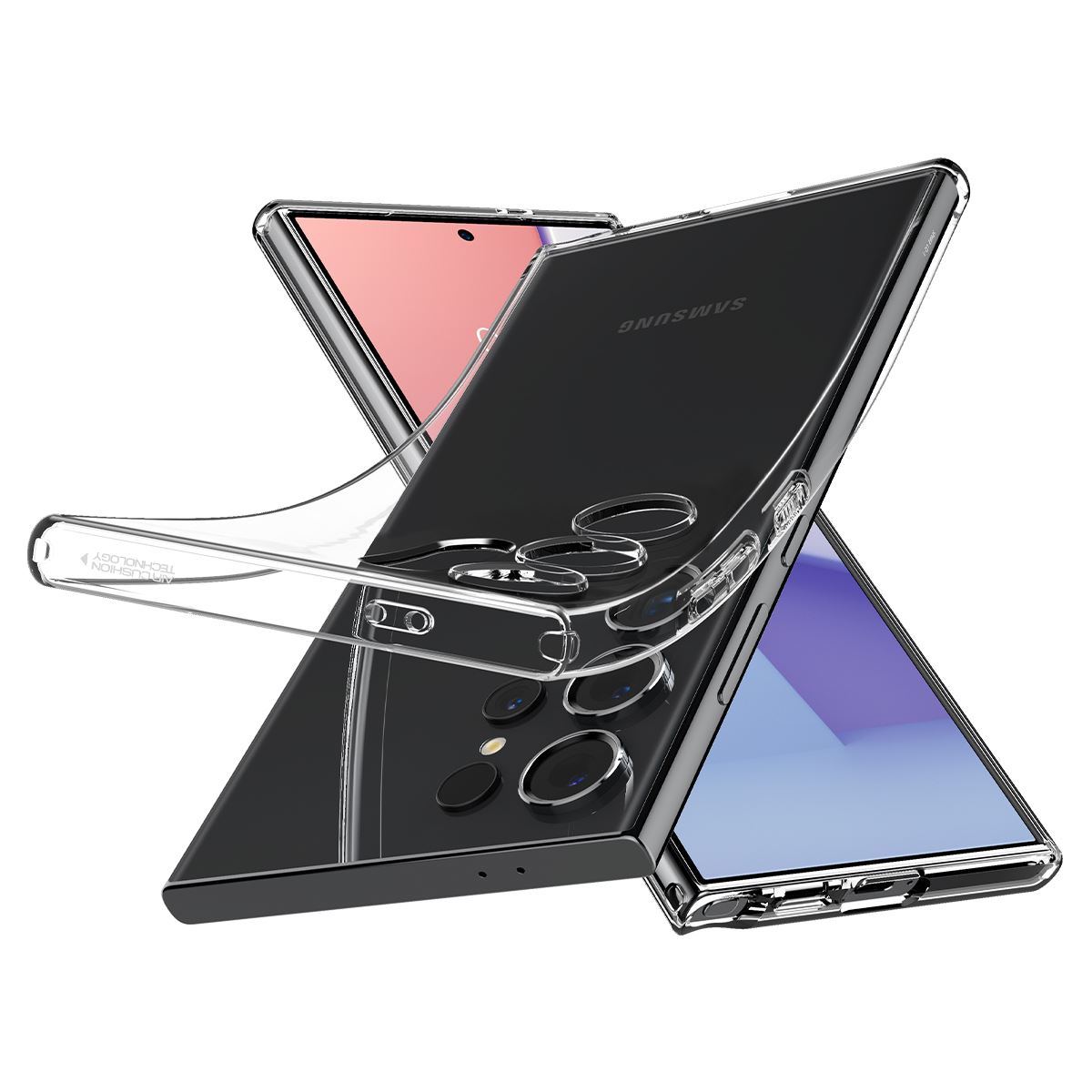 Spigen Liquid Crystal, crystal clear - Samsung Galaxy S24 Ultra (9)