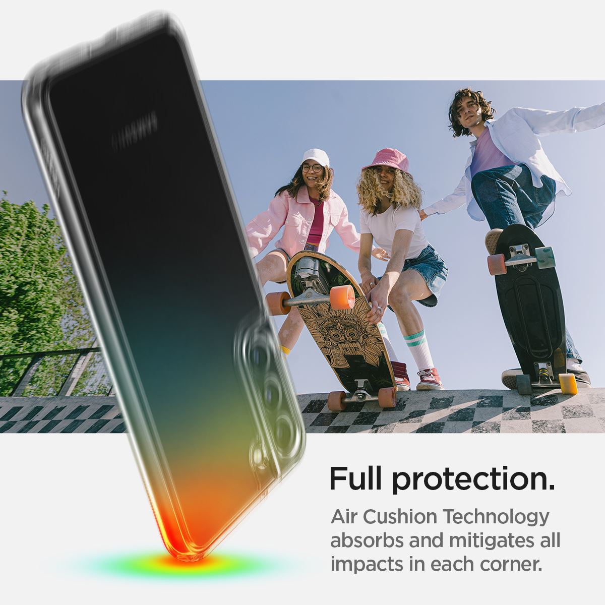 Spigen Ultra Hybrid, crystal clear - Samsung Galaxy S22+ (11)