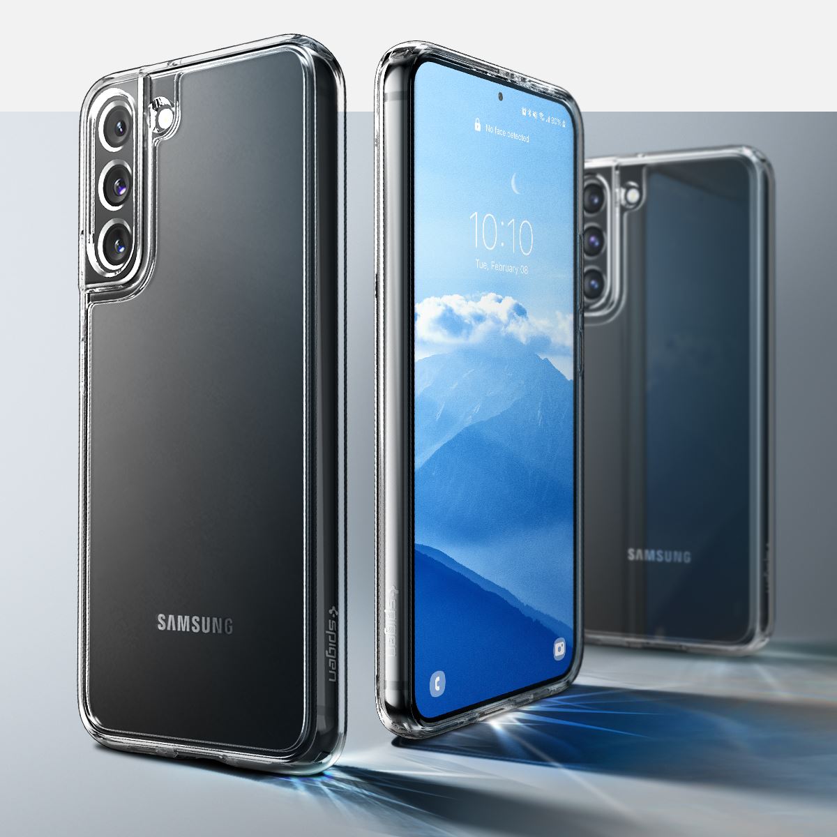 Spigen Ultra Hybrid, crystal clear - Samsung Galaxy S22+ (9)