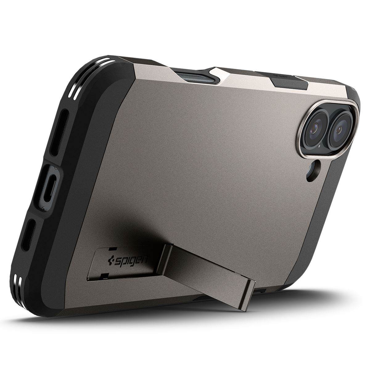 Spigen Tough Armor MagSafe, gunmetal - iPhone 16 Plus (10)