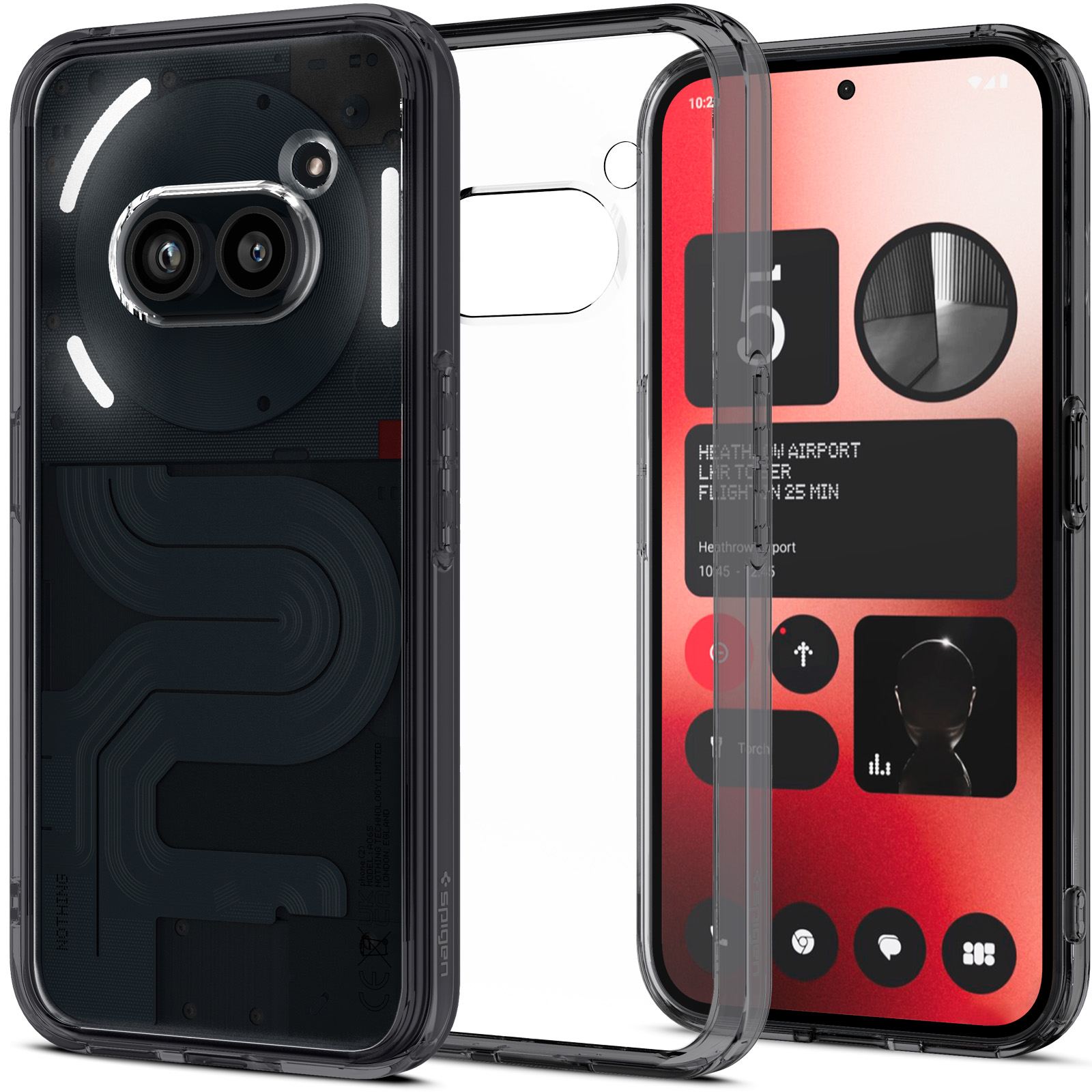 Spigen Ultra Hybrid, space crystal - Nothing Phone (2a) Plus/(2a) (1)