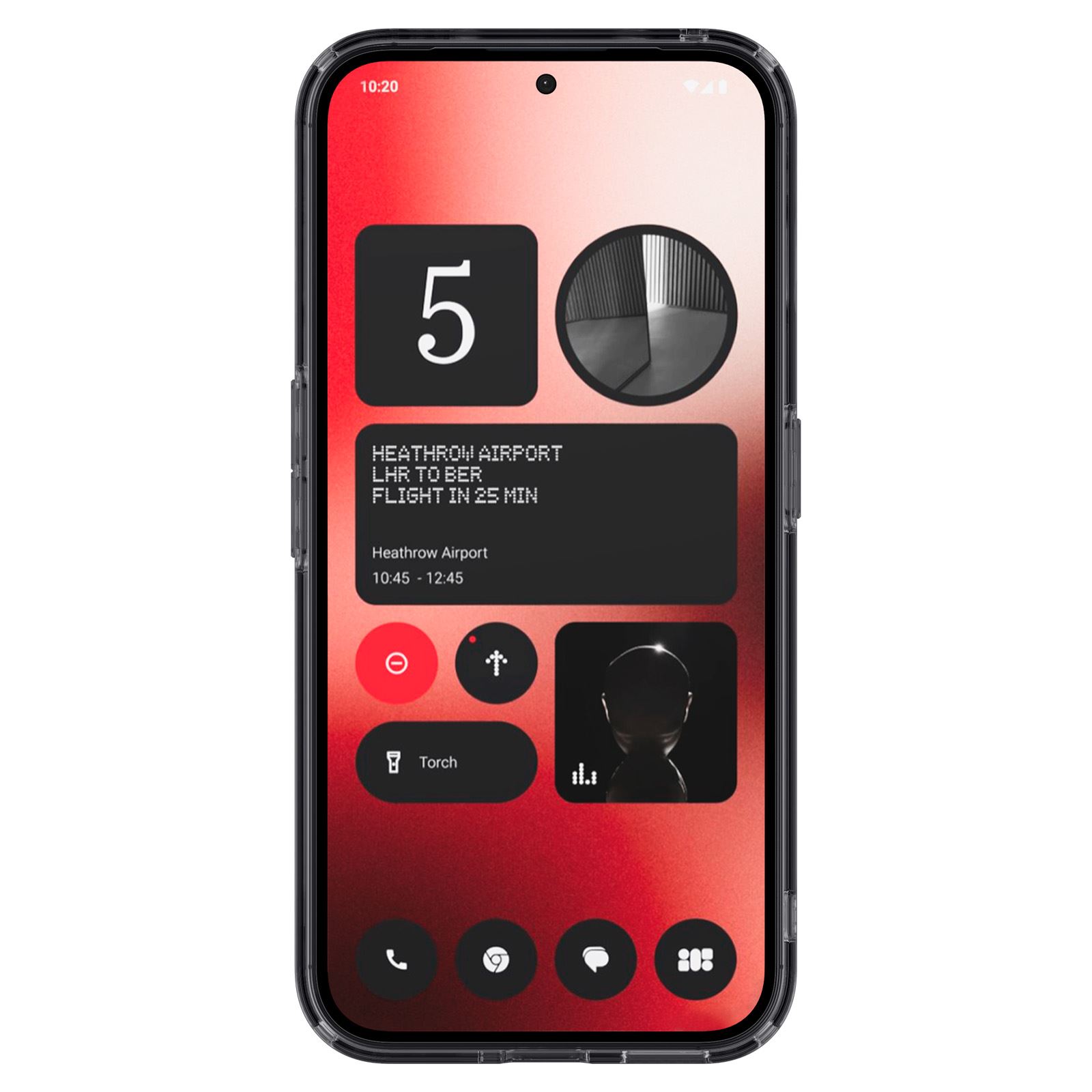 Spigen Ultra Hybrid, space crystal - Nothing Phone (2a) Plus/(2a) (3)
