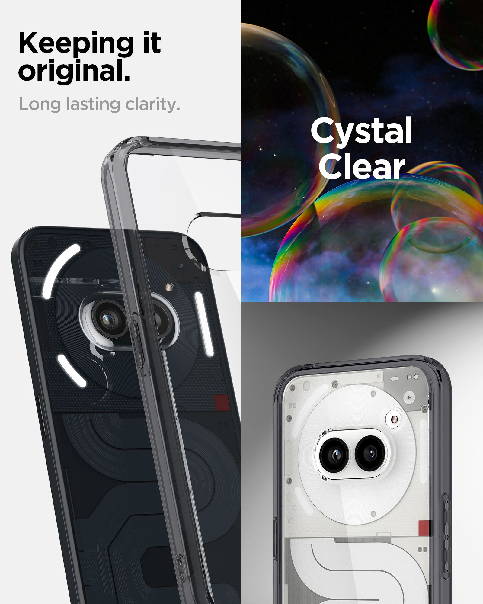 Spigen Ultra Hybrid, space crystal - Nothing Phone (2a) Plus/(2a) (8)