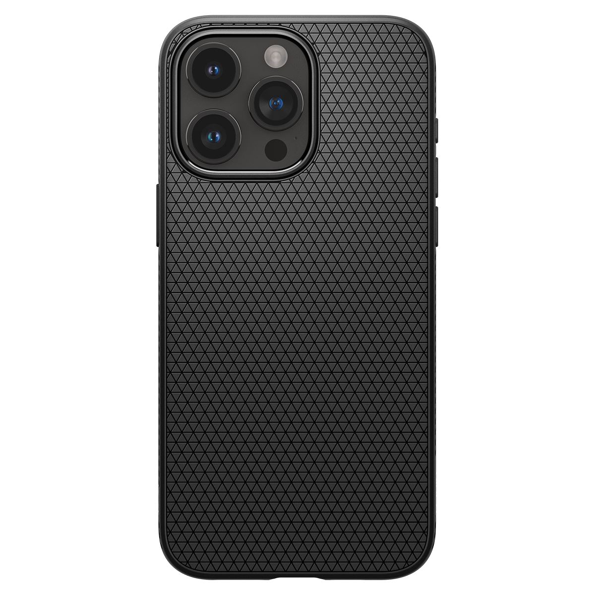 Spigen Liquid Air, matte black - iPhone 15 Pro (2)