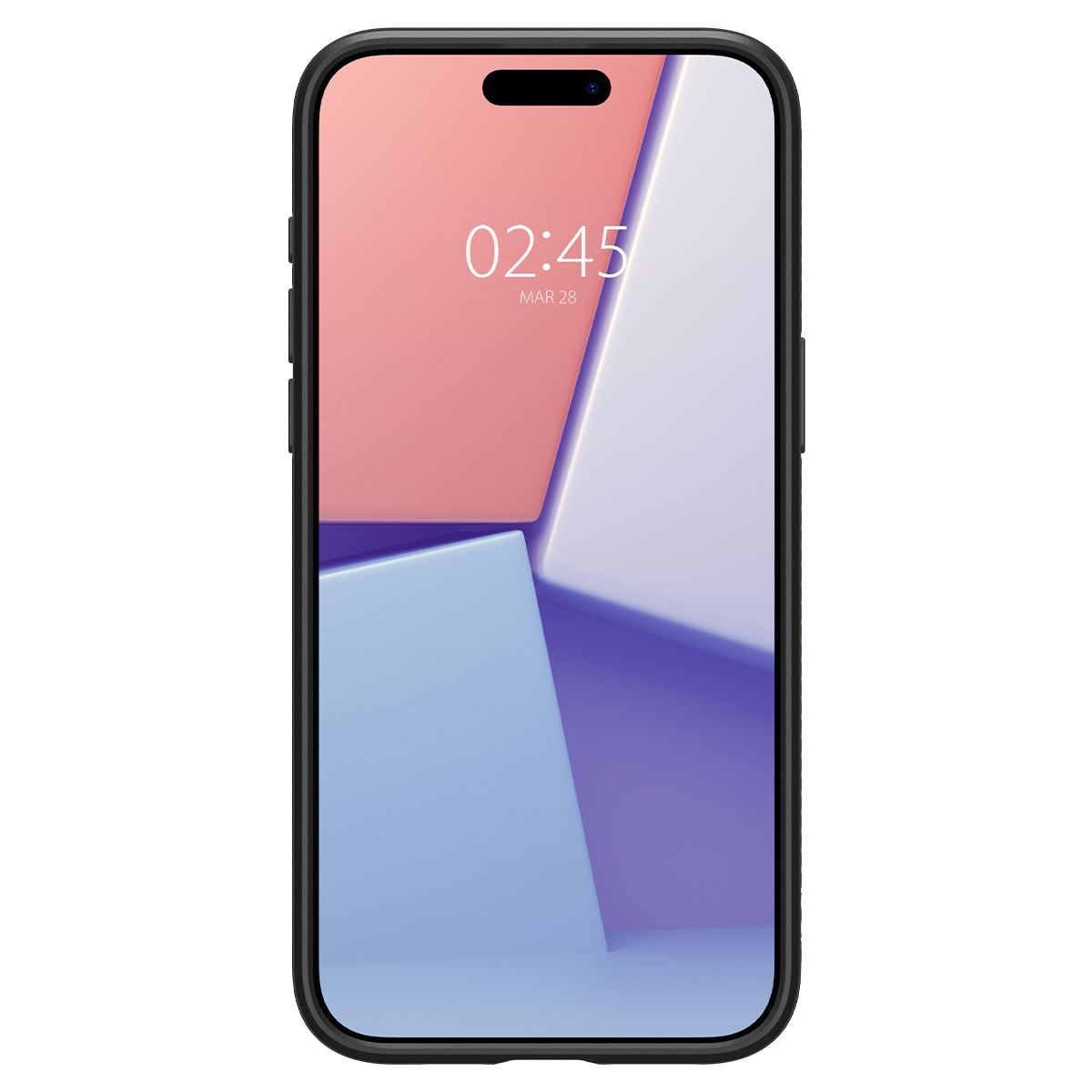 Spigen Liquid Air, matte black - iPhone 15 Pro (3)
