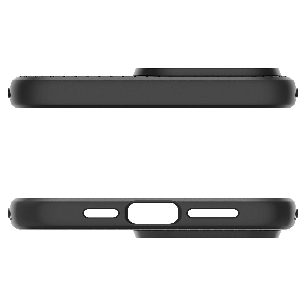 Spigen Liquid Air, matte black - iPhone 15 Pro (6)