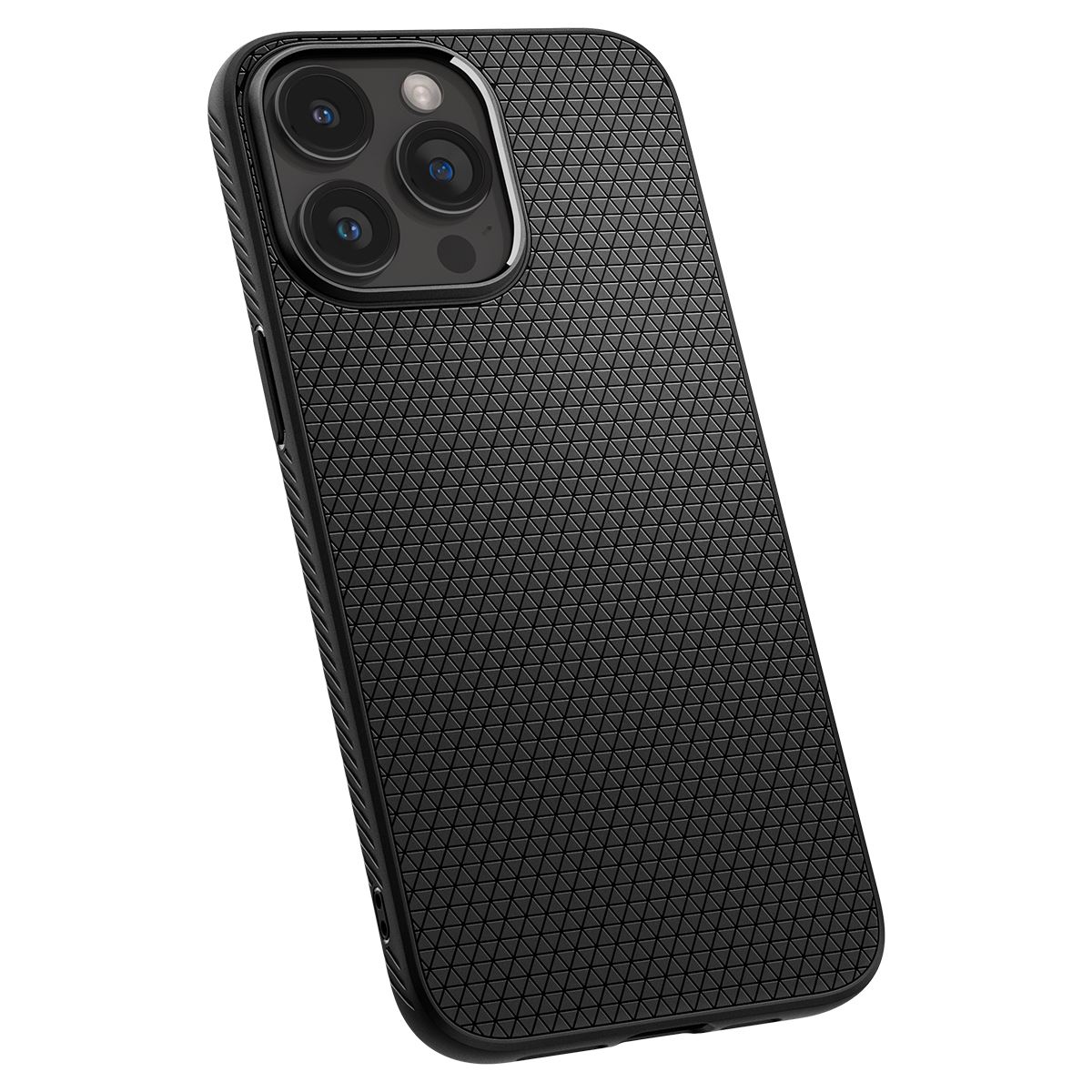 Spigen Liquid Air, matte black - iPhone 15 Pro (9)