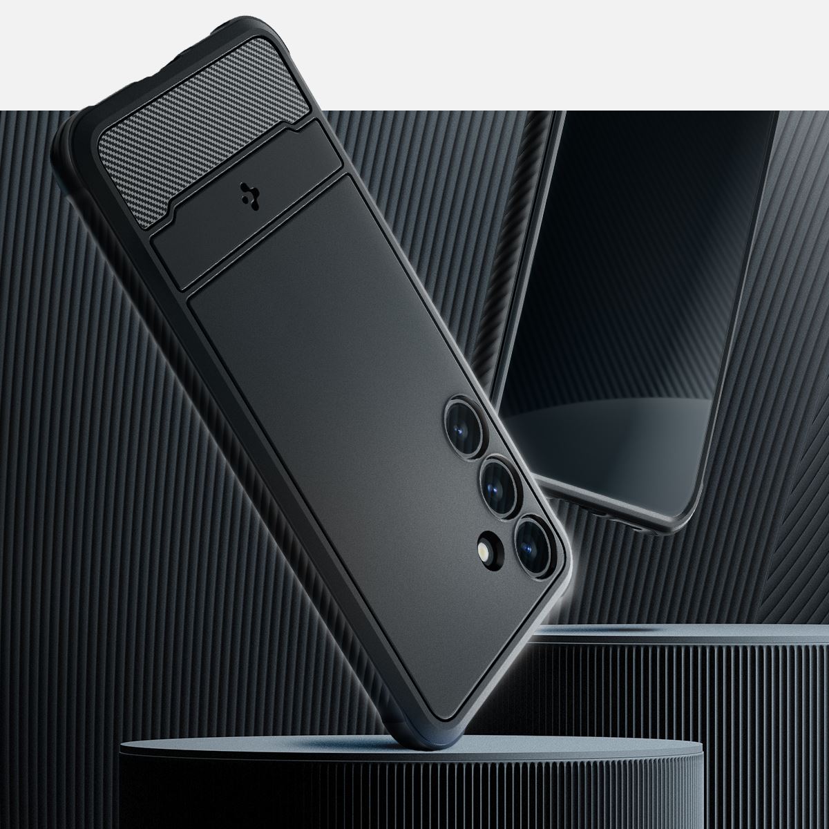 Spigen Rugged Armor, matte black - Samsung Galaxy S24+ (13)