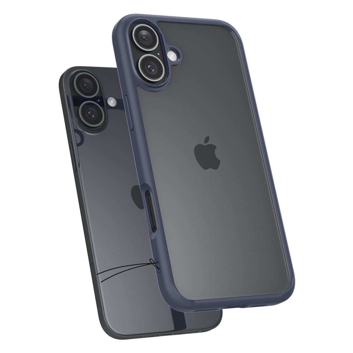 Spigen Ultra Hybrid, navy blue - iPhone 16 (2)