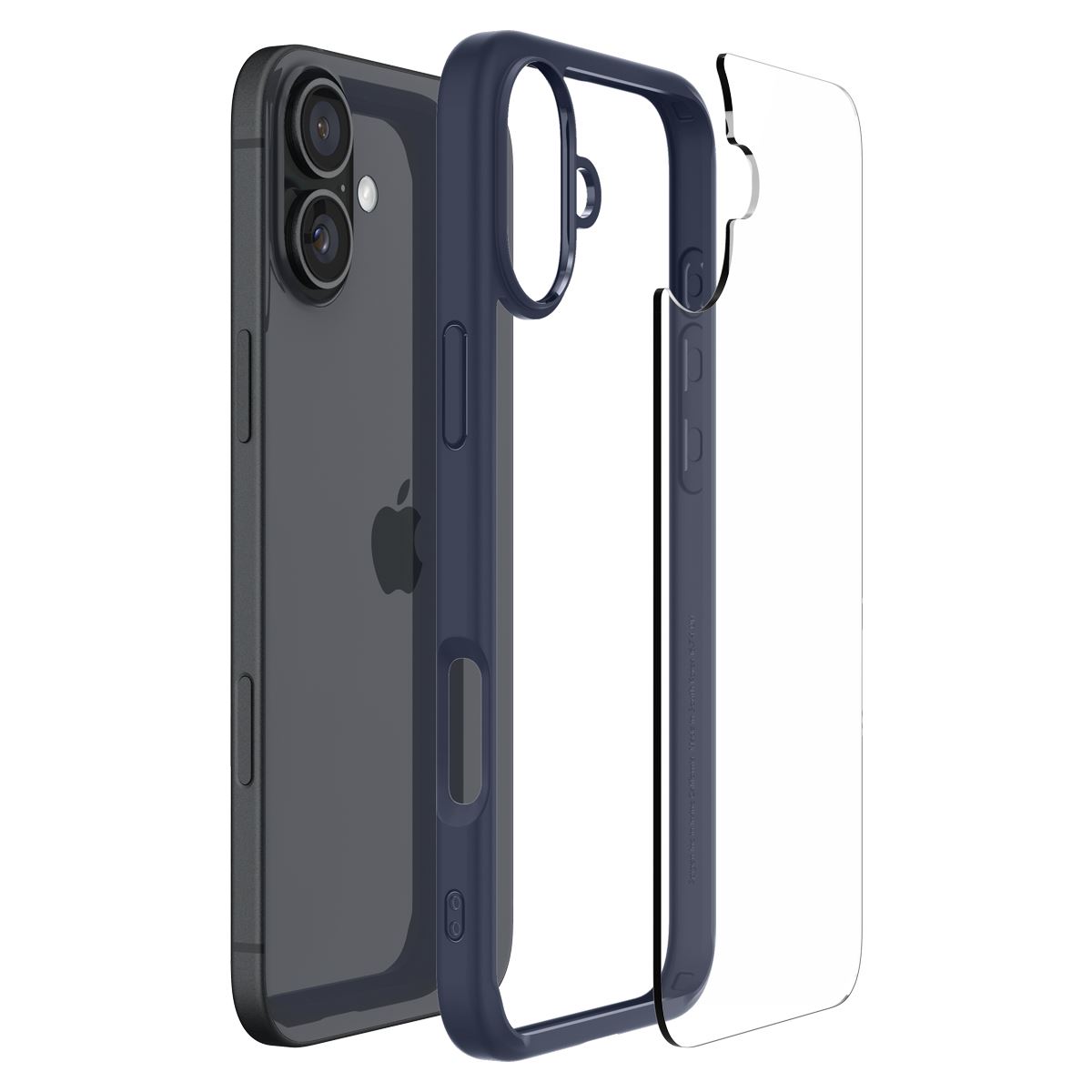 Spigen Ultra Hybrid, navy blue - iPhone 16 (4)