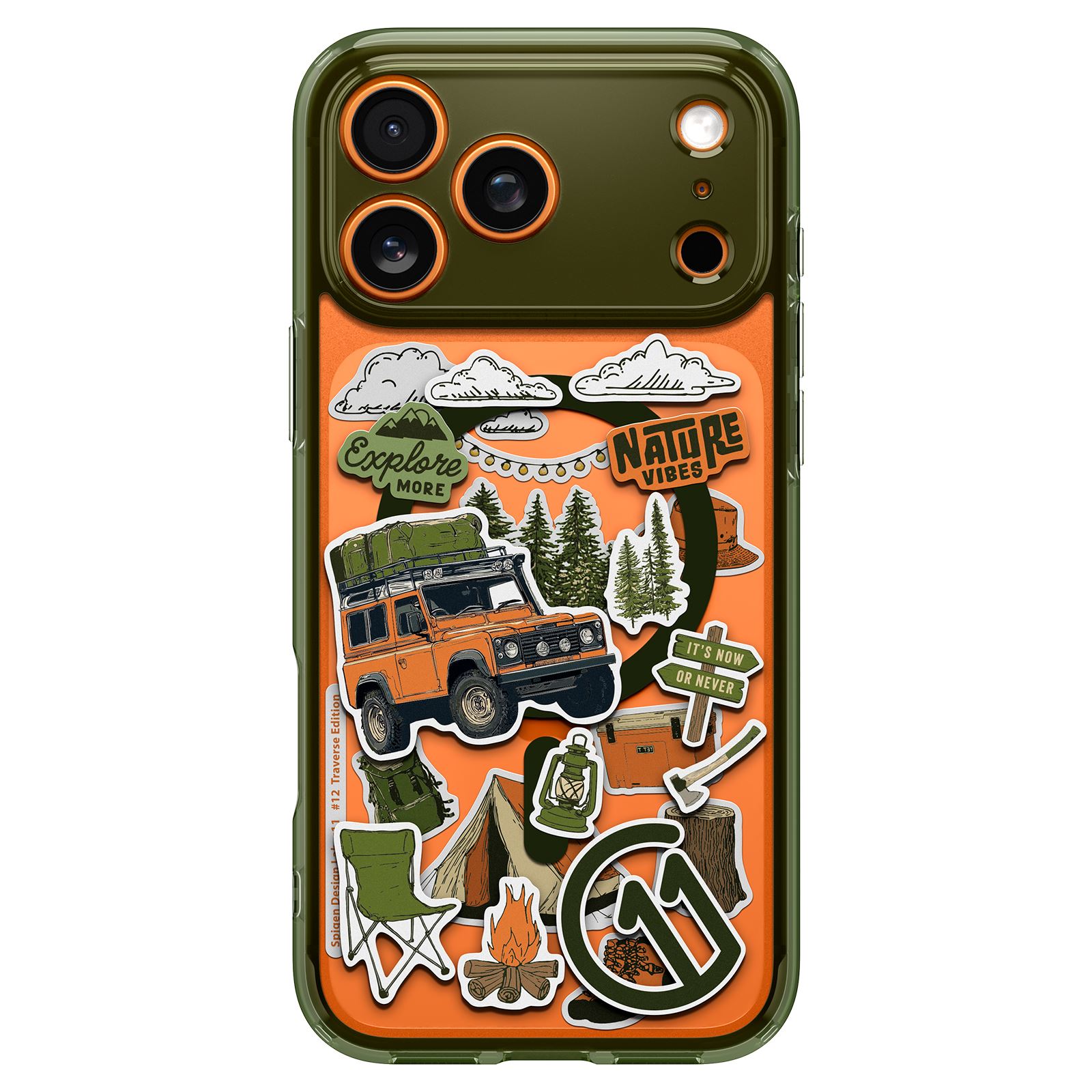 Spigen c11 Ultra Hybrid MagSafe, traverse - iPhone 17 Pro Max (4)