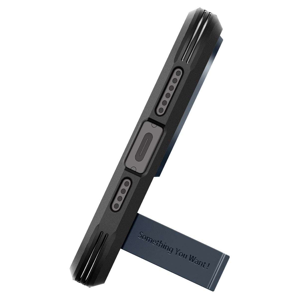 Spigen Tough Armor MagSafe, metal slate - iPhone 15 Pro Max (6)