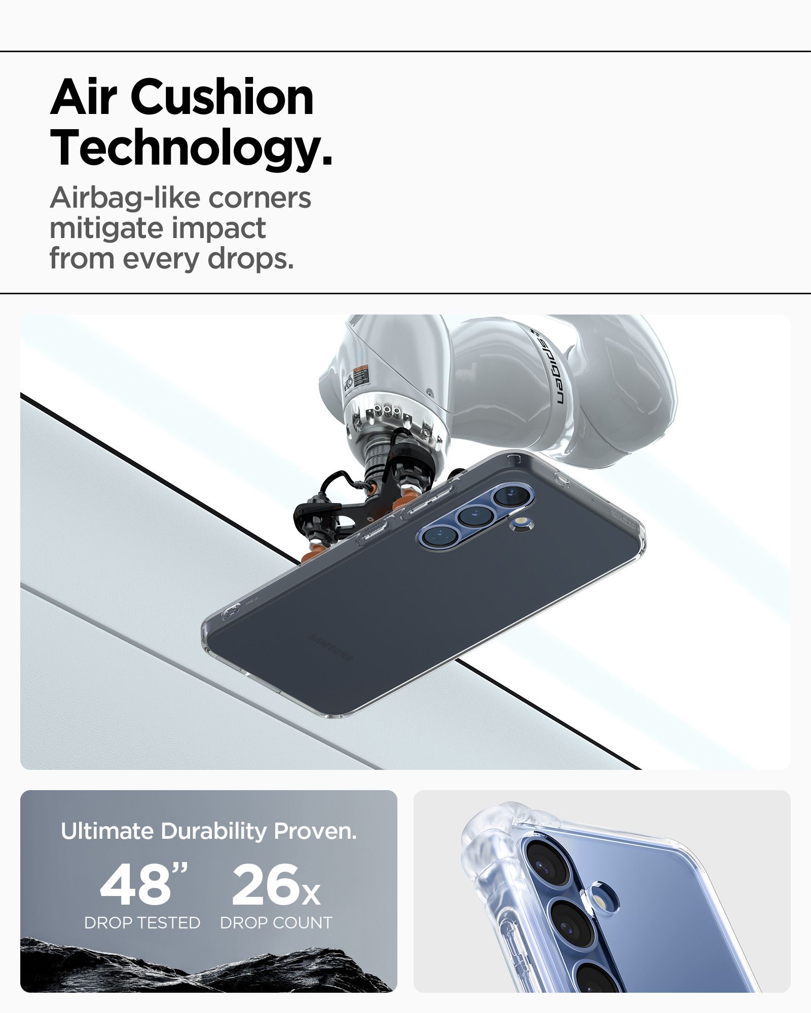 Spigen Liquid Crystal, space crystal - Samsung Galaxy S25 (15)