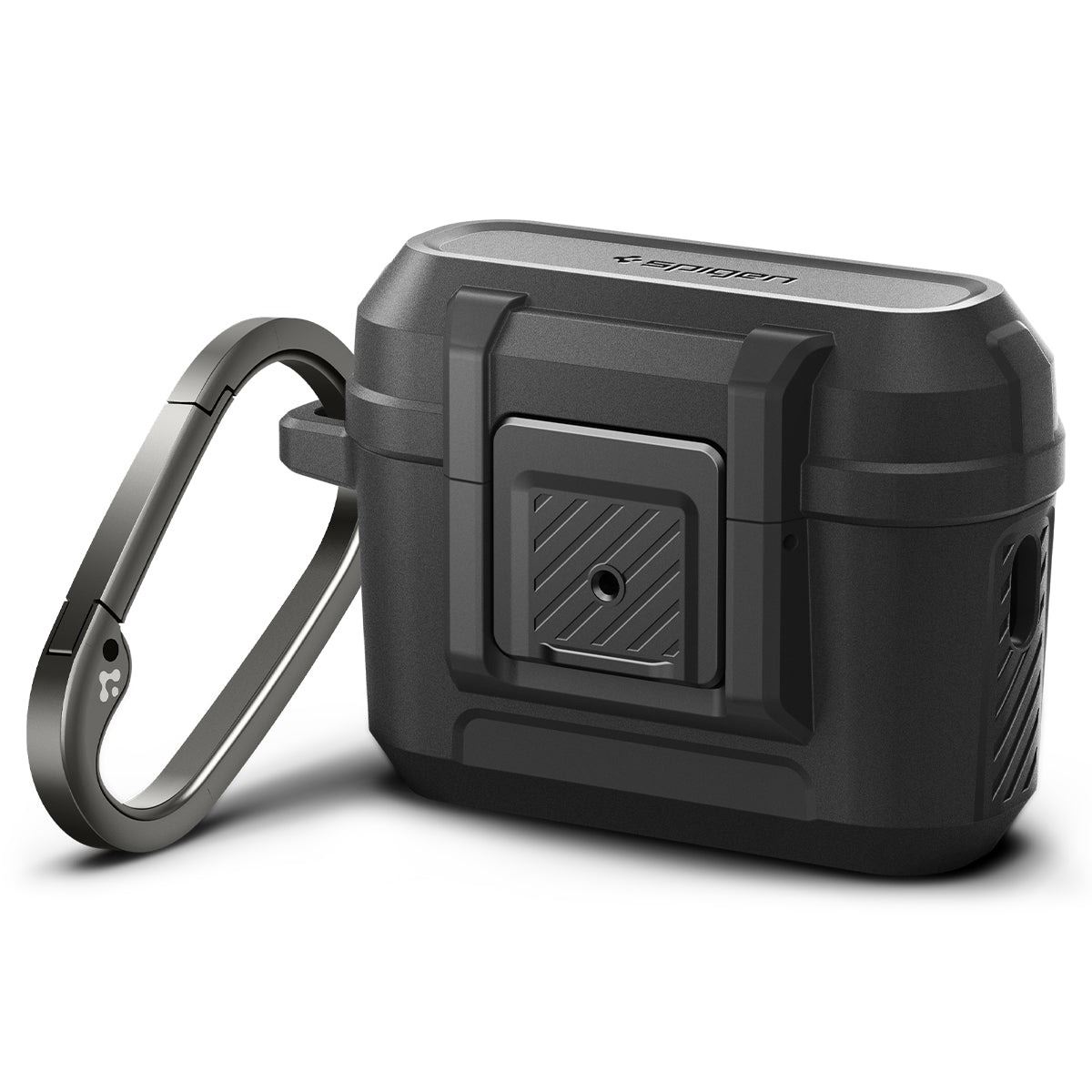 Spigen Lock Fit, matte black - AirPods Pro 2 (2)