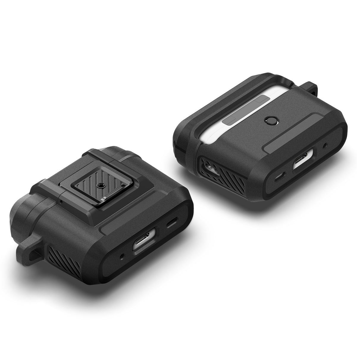 Spigen Lock Fit, matte black - AirPods Pro 2 (8)