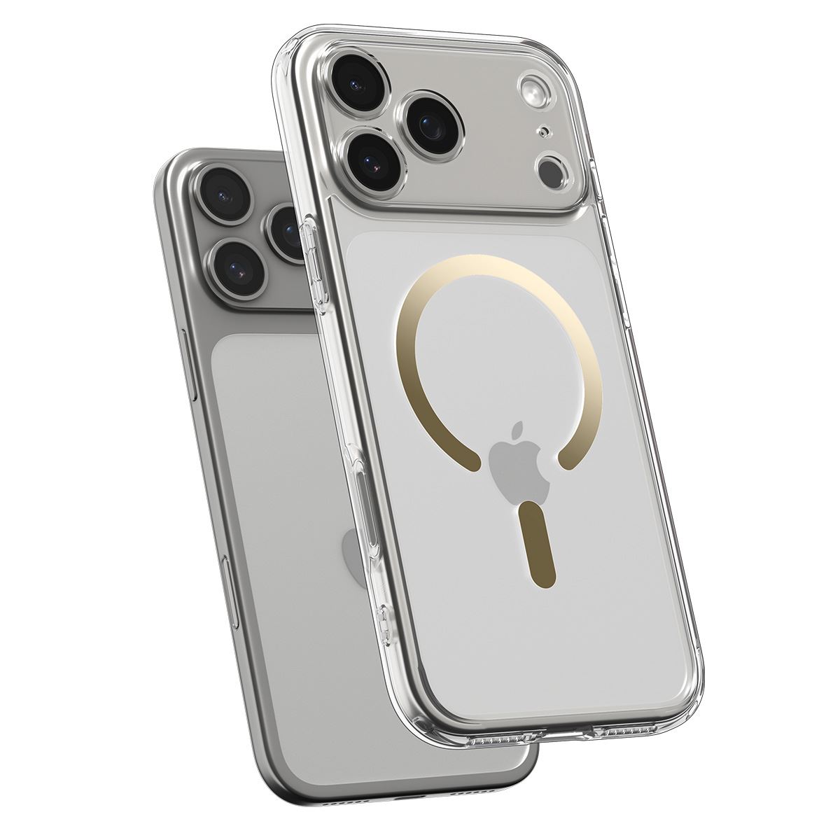 Spigen Ultra Hybrid MagSafe, clear gold - iPhone 17 Pro (5)