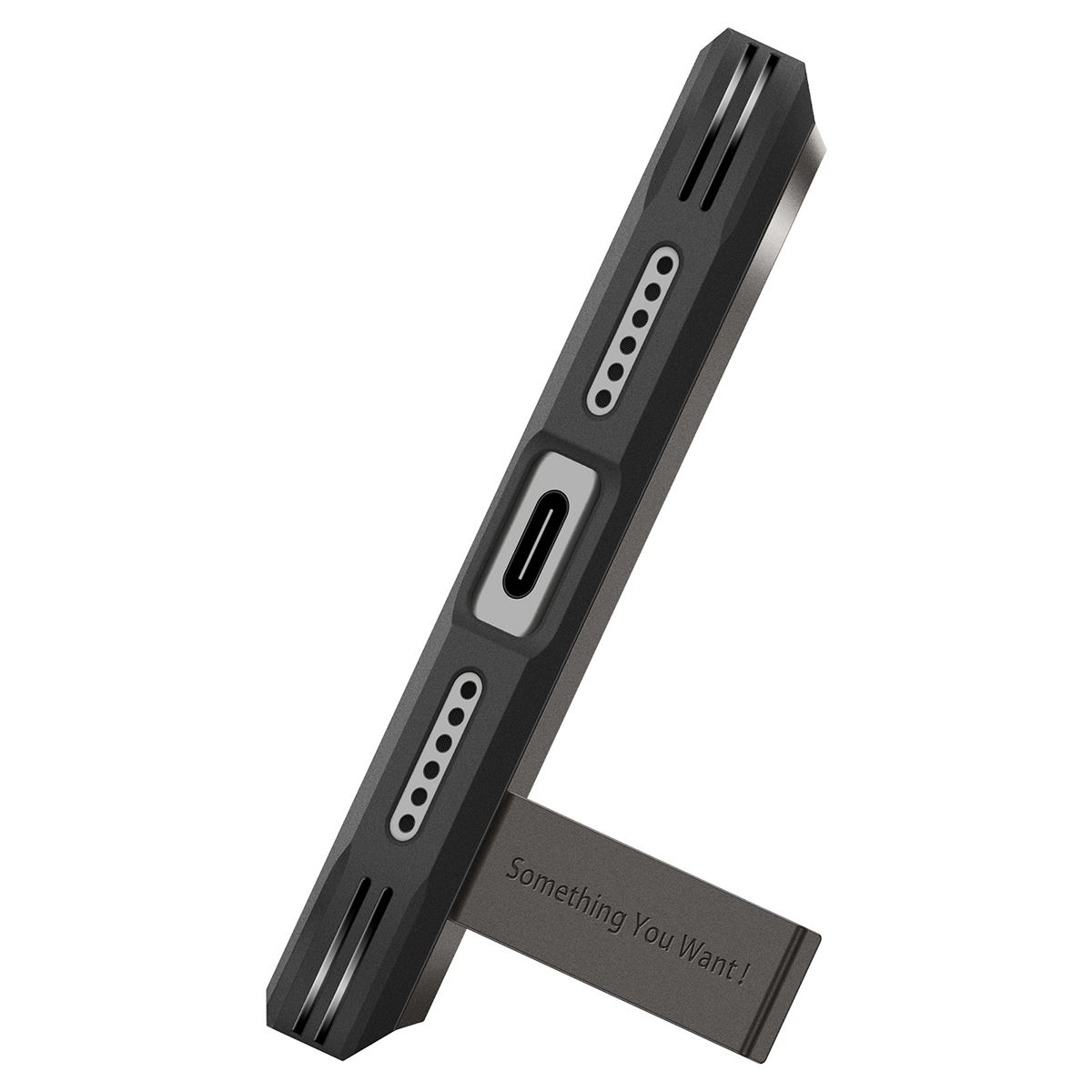 Spigen Tough Armor T MagSafe, gunmetal - iPhone 18 Pro Max/17 Pro Max (11)