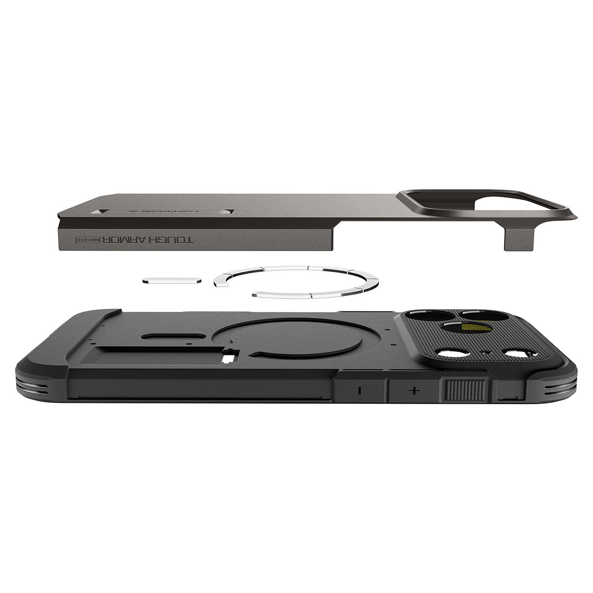 Spigen Tough Armor T MagSafe, gunmetal - iPhone 18 Pro Max/17 Pro Max (16)