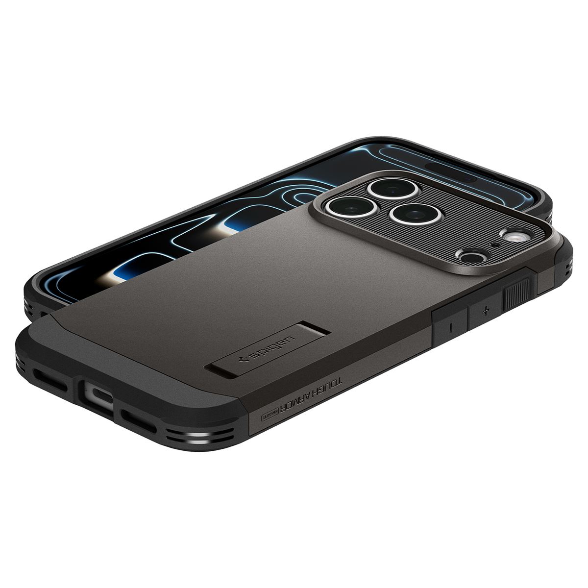 Spigen Tough Armor T MagSafe, gunmetal - iPhone 18 Pro Max/17 Pro Max (9)