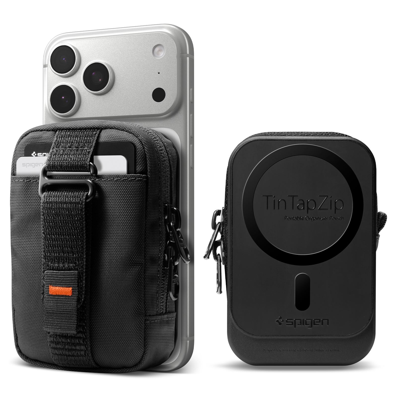 Spigen Portable Organizer Pouch TintapZip MagSafe, black (2)