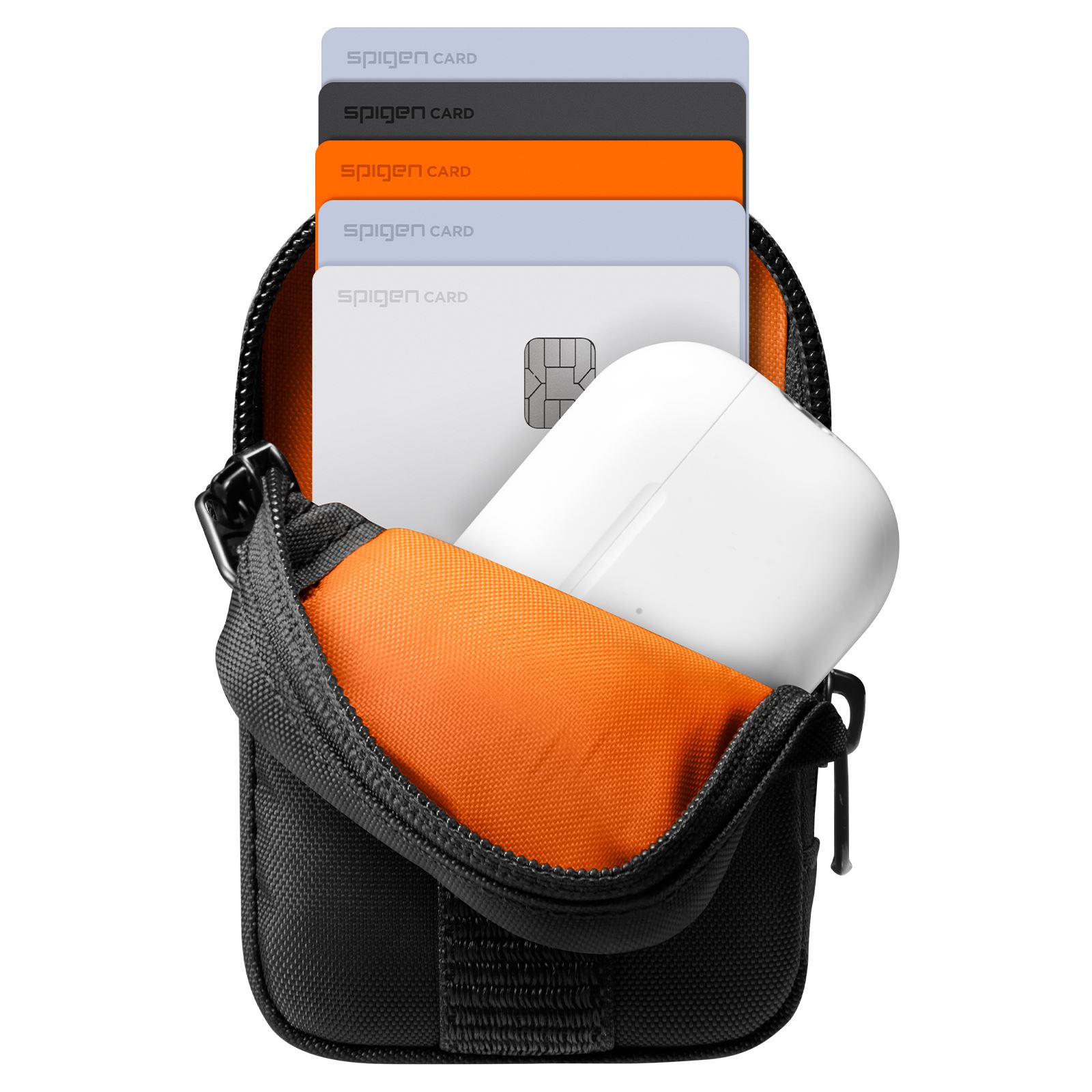 Spigen Portable Organizer Pouch TintapZip MagSafe, black (7)