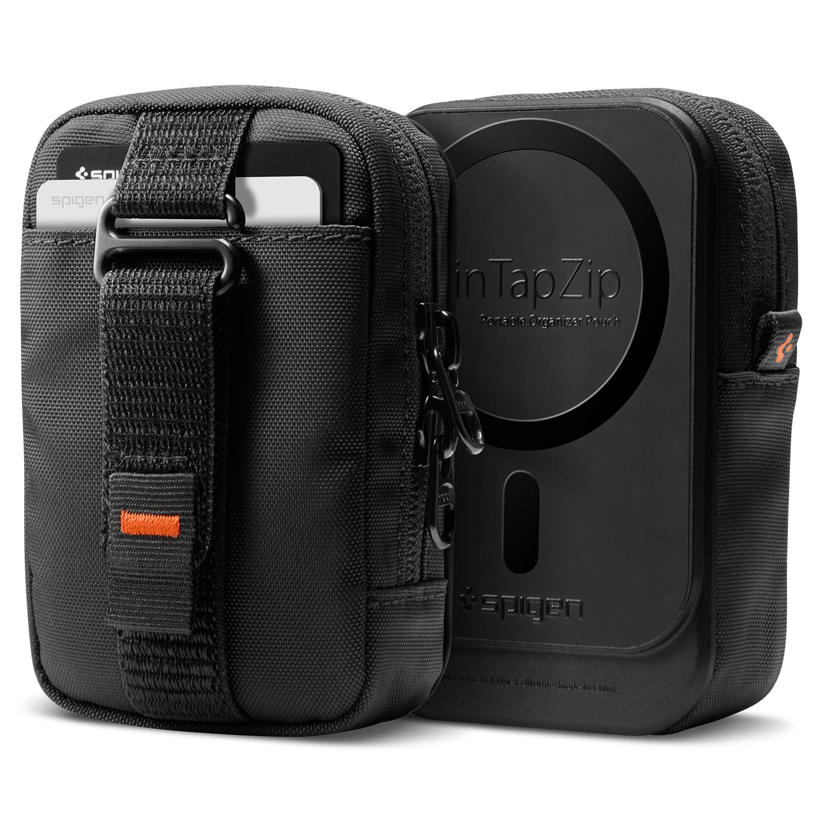Spigen Portable Organizer Pouch TintapZip MagSafe, black