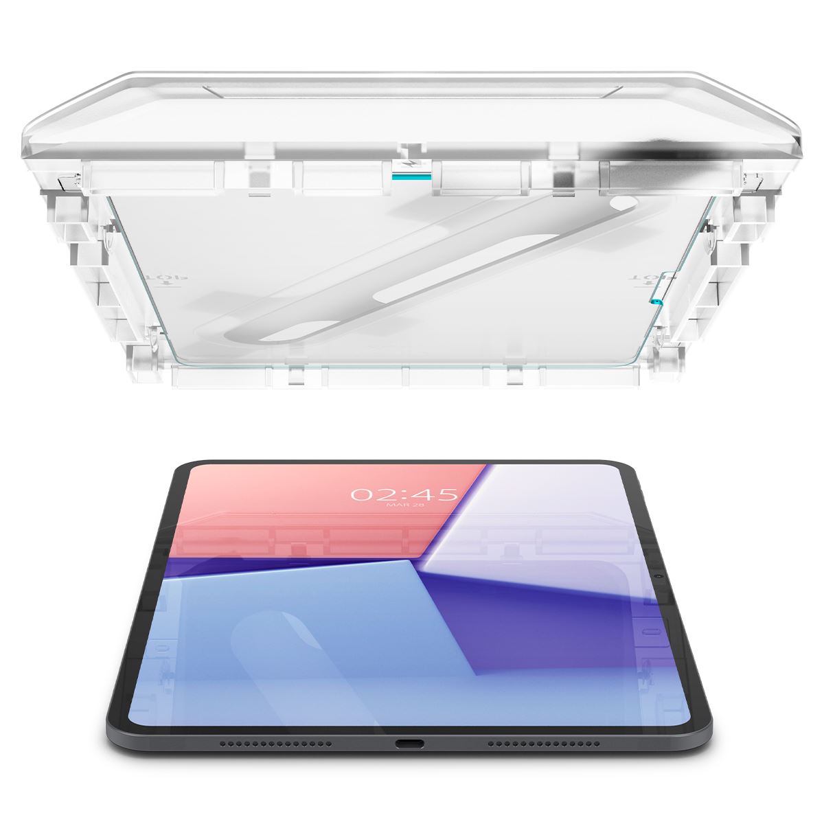 Spigen Glass tR EZ Fit 1 Pack - iPad Pro 11" 2024 (5)