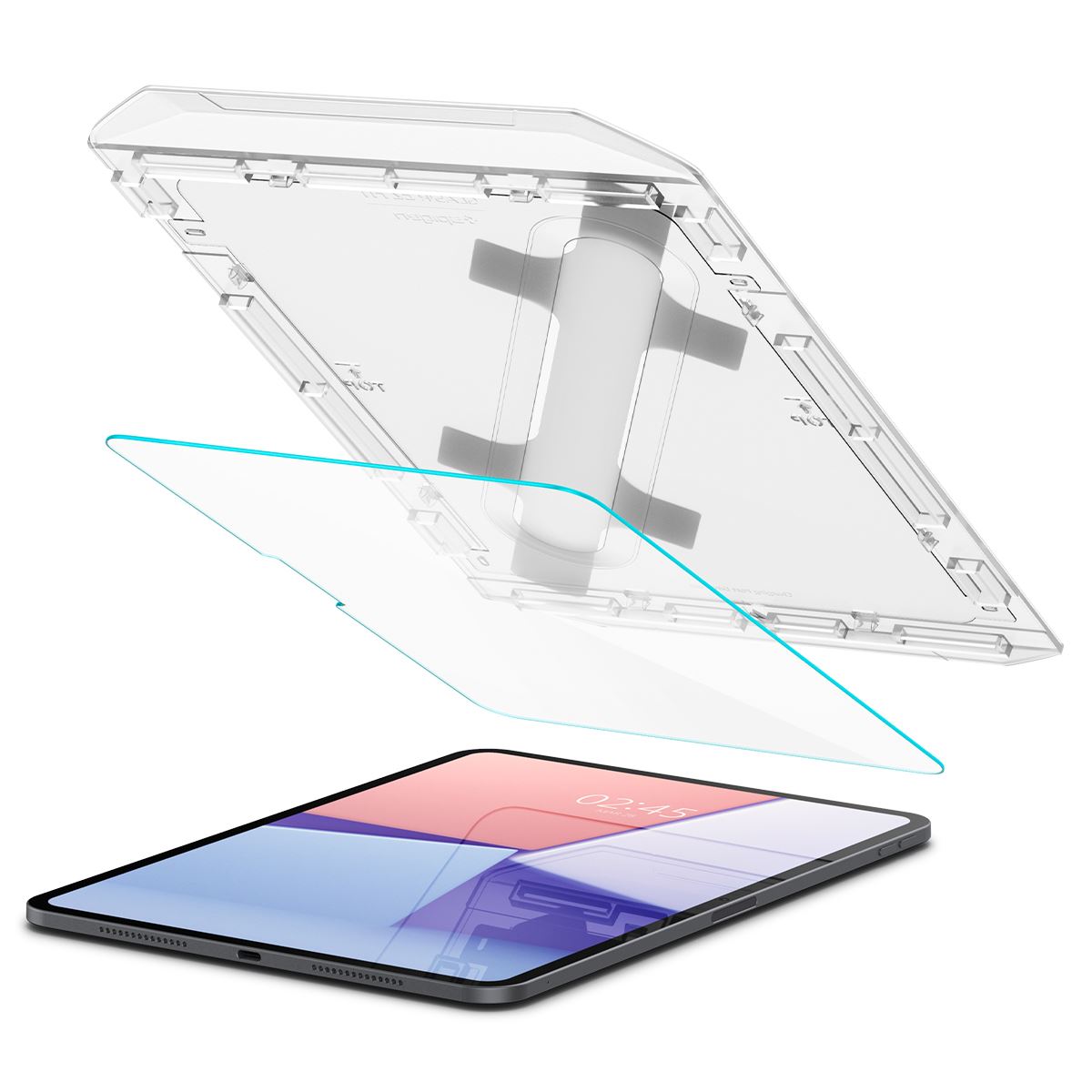 Spigen Glass tR EZ Fit 1 Pack - iPad Pro 11" 2024 (6)