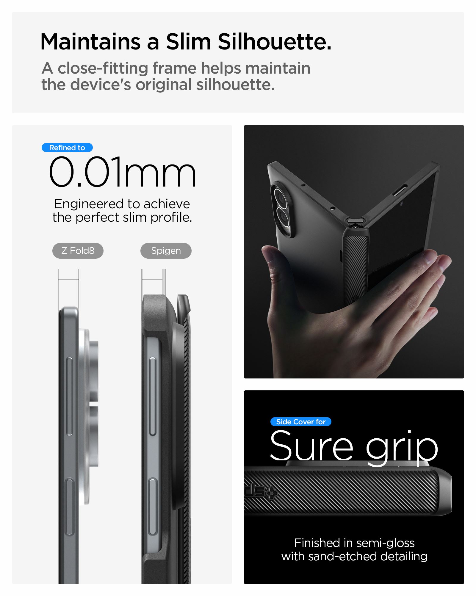 Spigen Slim Armor Pro MagSafe, black - Samsung Galaxy Z Fold8 (17)