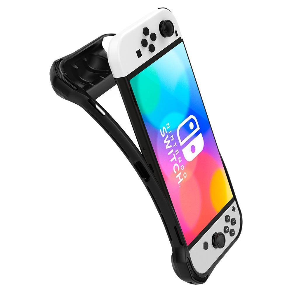 Spigen Rugged Armor, black - Nintendo Switch OLED (3)