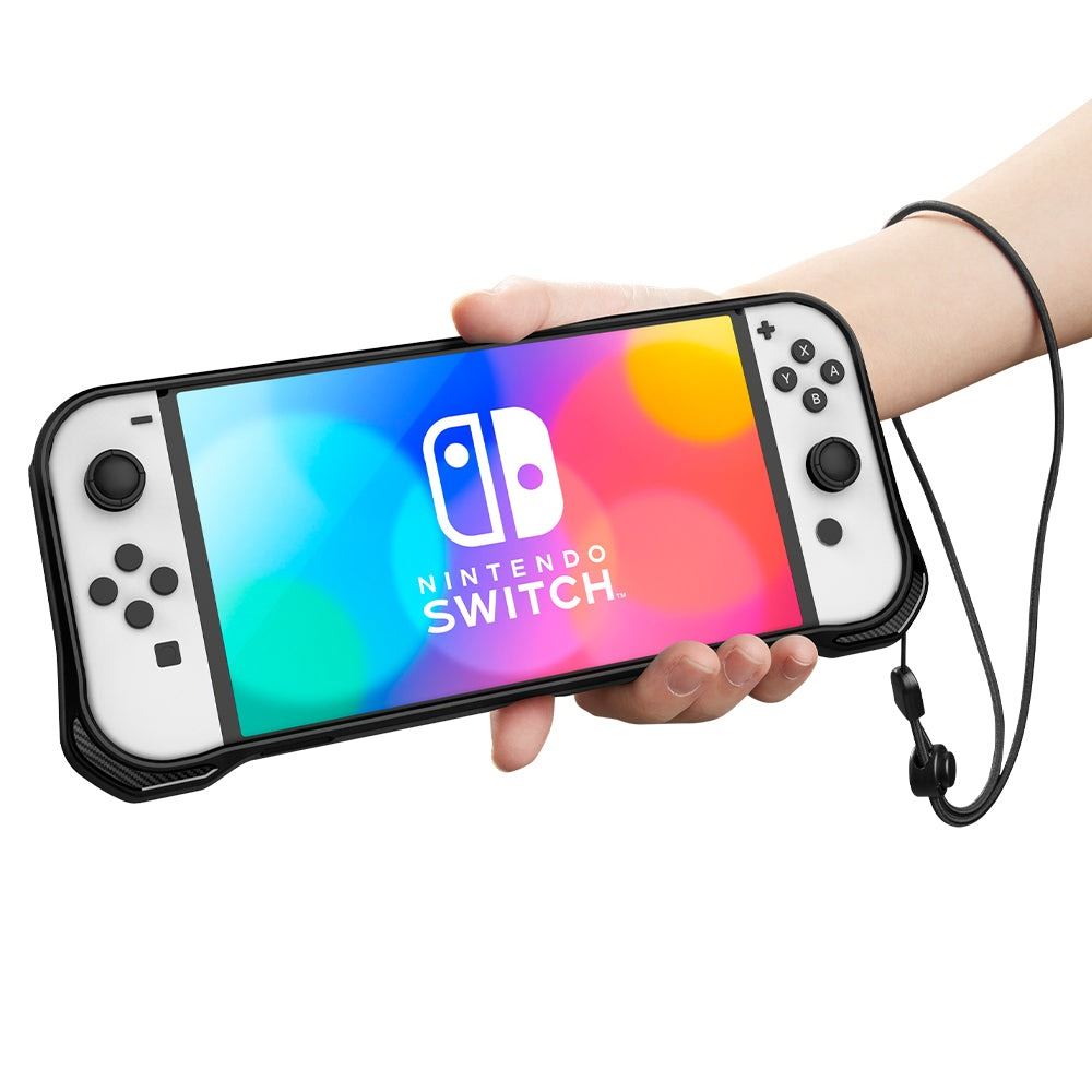 Spigen Rugged Armor, black - Nintendo Switch OLED (4)