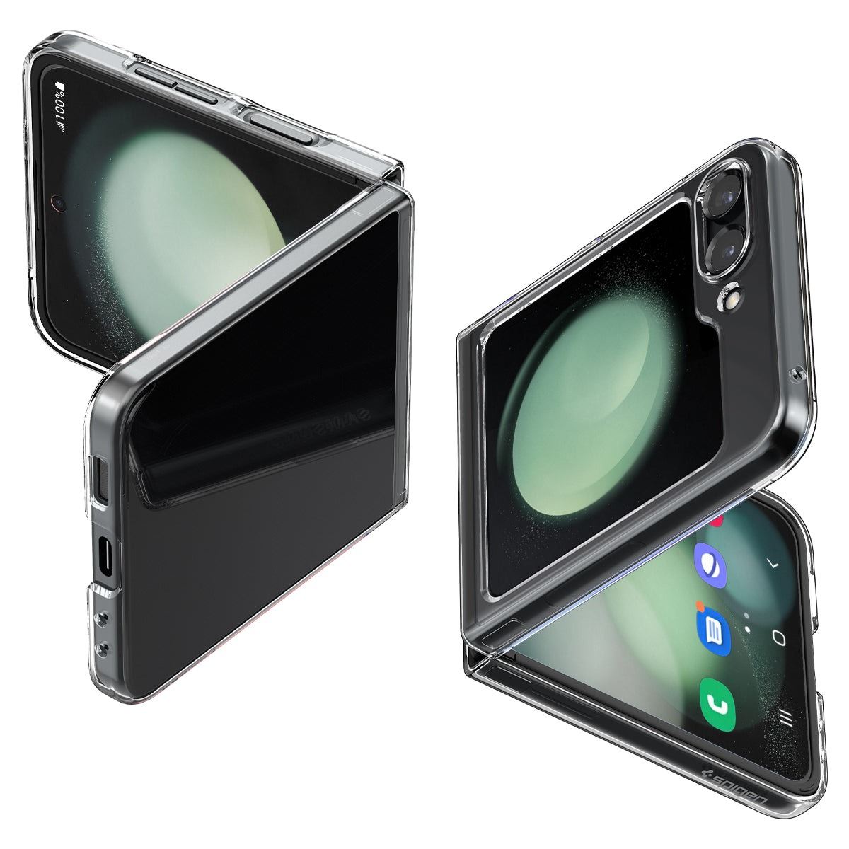 Spigen Air Skin, crystal clear - Samsung Galaxy Z Flip5 (1)