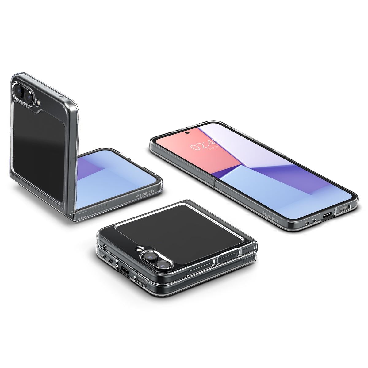 Spigen Air Skin, crystal clear - Samsung Galaxy Z Flip5 (3)