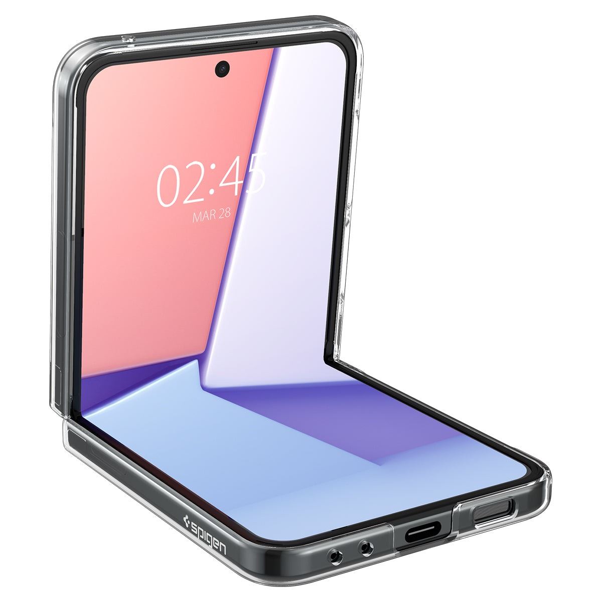 Spigen Air Skin, crystal clear - Samsung Galaxy Z Flip5 (8)