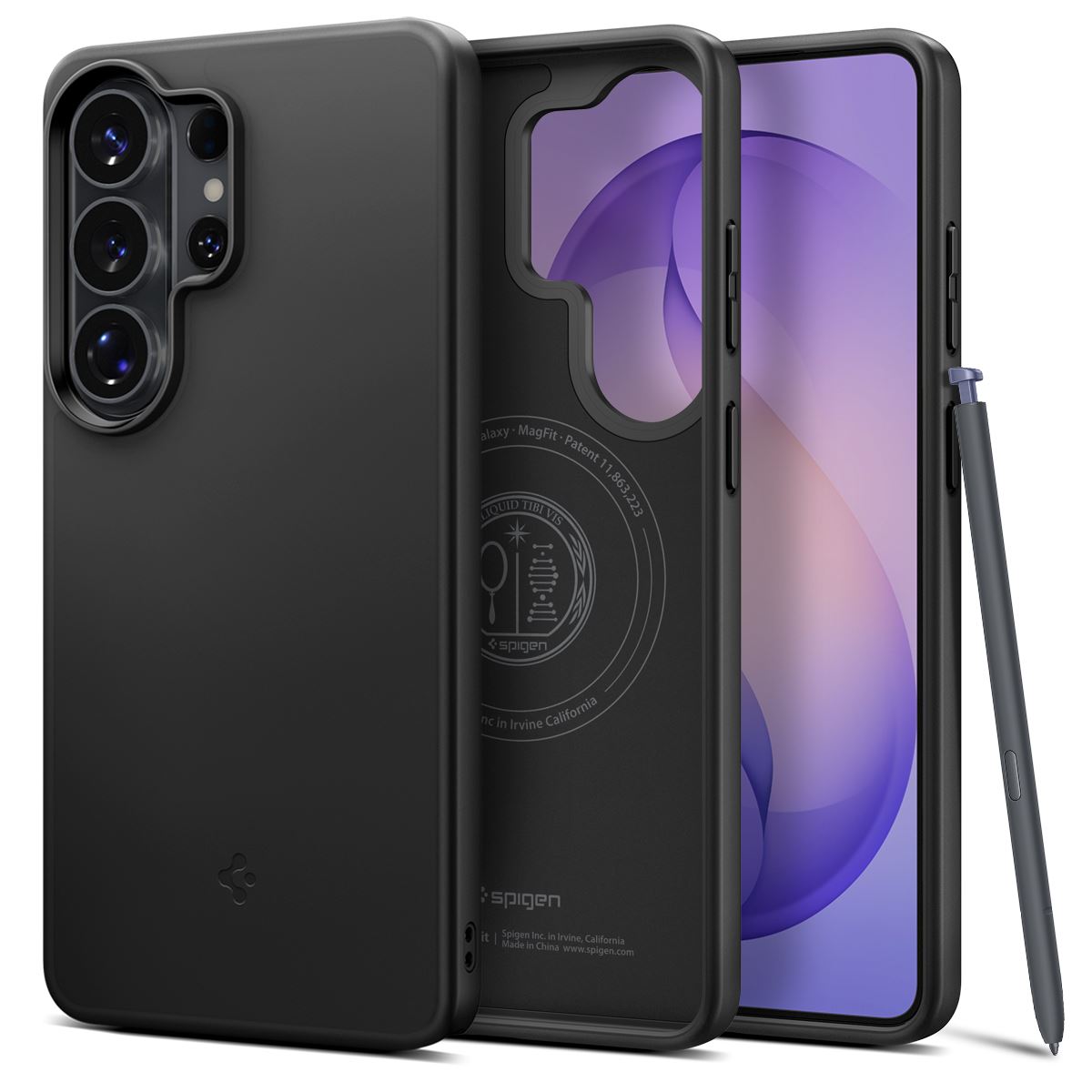 Spigen Thin Fit MagSafe, black - Samsung Galaxy S26 Ultra (1)