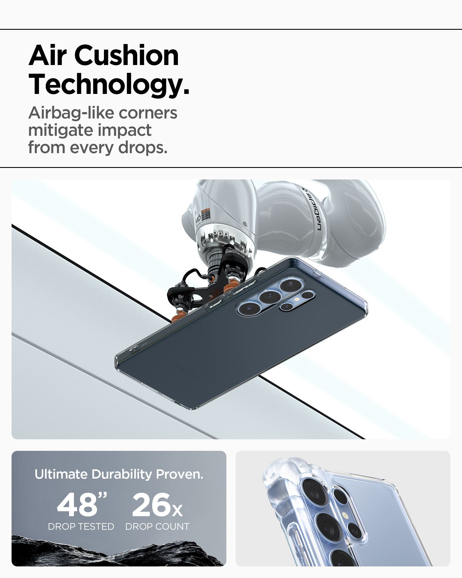 Spigen Liquid Crystal, space crystal - Samsung Galaxy S25 Ultra (15)